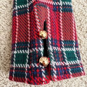 Janie & Jack holiday plaid pants